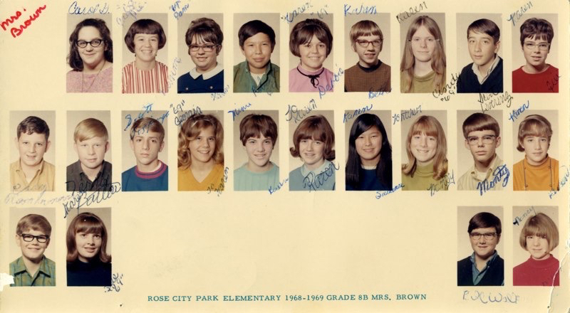  Bobbie Brown 8th Grade Class B 